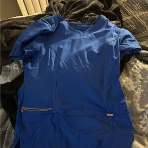 Royal Cherokee Scrubs Statement Royal blue